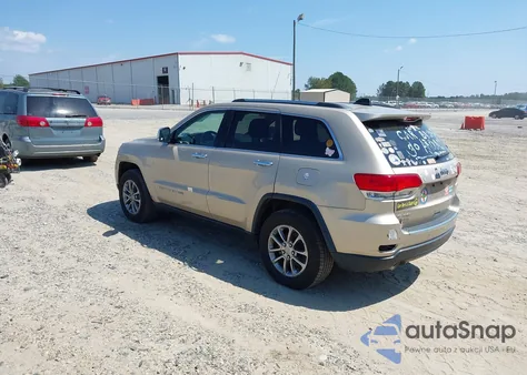 2014 Jeep Grand Cherokee Limited from USA, damaged, VIN 1C4RJFBGXEC326203